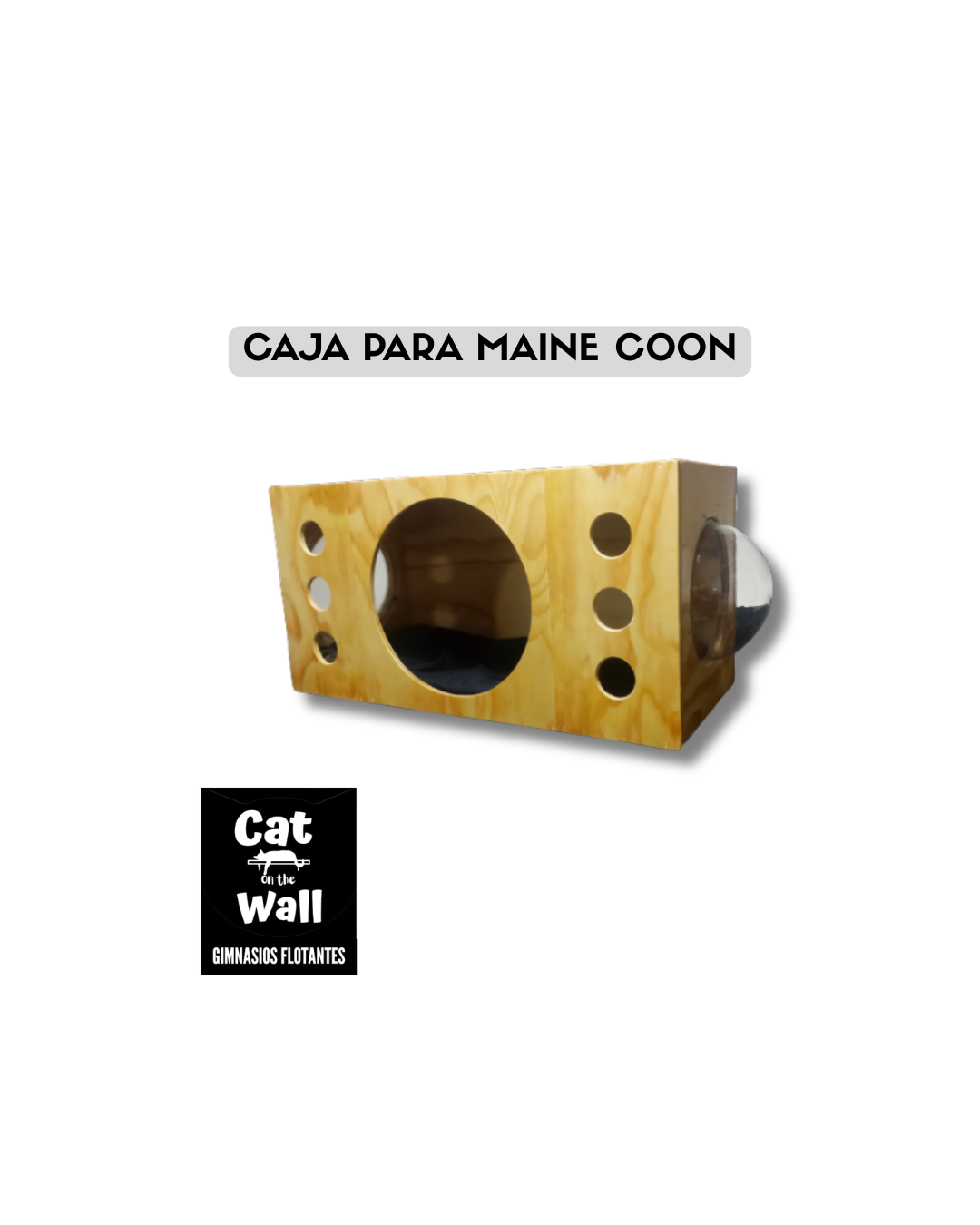 CAJA PARA MAINE COON DOMO