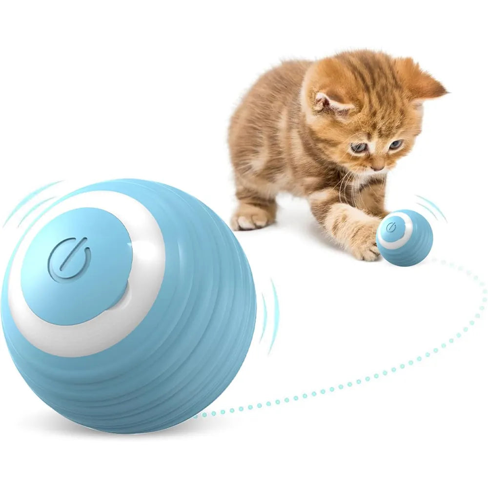 Pelota Inteligente Recargable Para Gatos