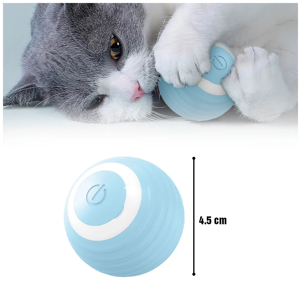 Pelota Inteligente Recargable Para Gatos